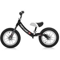 Колело за баланс Lorelli Fortuna Air, със светещи джанти, сиво и черно