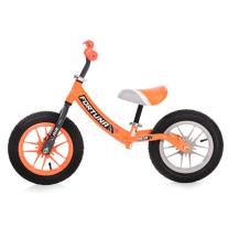 Колело за баланс Lorelli Fortuna Air, със светещи джанти, сиво и оранжево