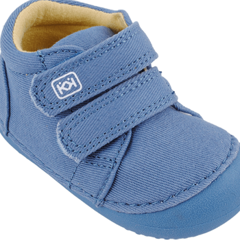 Боси обувки Колев и Колев Barefoot Twill текстил Сини