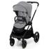 Комбинирана бебешка количка 2 в 1 KinderKraft - Nea 2, Platinium Grey
