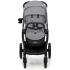 Комбинирана бебешка количка 2 в 1 KinderKraft - Nea 2, Platinium Grey