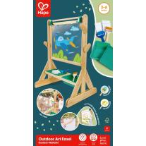 Комплект дървен статив за изкуство на открито Hape
