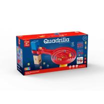 Комплект дървена писта Hape, Quadrilla, Двустранна спирала