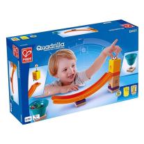 Комплект дървена писта Hape, Quadrilla, Скейт парк