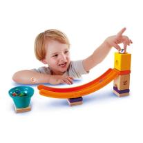 Комплект дървена писта Hape, Quadrilla, Скейт парк