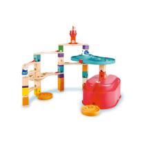 Комплект детска дървена писта с топчета Hape, Quadrilla