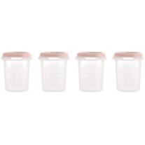 Комплект контейнери Miniland - Candy, 250 ml, 4 броя