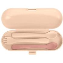 Комплект лъжички и виличка в кутия Miniland - Valencia