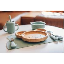 Комплект метални прибори за хранене Freeon - Зелени