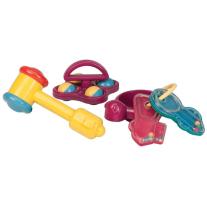 Комплект от 5 бр. бебешки залъгалки Battat