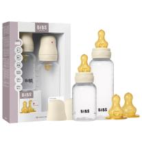 Комплект РР бебешки бутилки с аксесоари Bibs - Ivory, каучук, 150 + 270 ml, 2 броя
