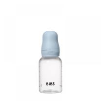 Бебешка бутилка РР с аксесоари Bibs Baby Blue, каучук, 150 ml