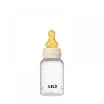 Бебешка бутилка РР с аксесоари Bibs - Ivory, каучук, 150 ml