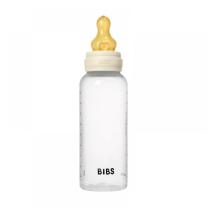 Бебешка бутилка РР с аксесоари Bibs - Ivory, каучук, 270 ml