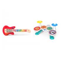 Комплект сензорни китара и барабани Hape, Baby Einstein