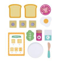 Комплект тостер с аксесоари за закуска Tooky Toy