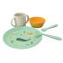 Комплект за хранене от 5 части Miniland - Ocean, Кит