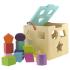 Комплект за обучение Монтесори 4 в 1, в дървена кутия Tooky Toy