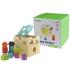 Комплект за обучение Монтесори 4 в 1, в дървена кутия Tooky Toy