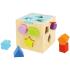 Комплект за обучение Монтесори 4 в 1, в дървена кутия Tooky Toy
