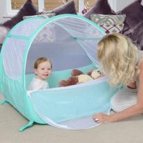 Сгъваема кошара Koo-di Travel Bubble Cot Green