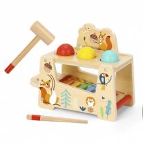 Ксилофон с топки и чукче Tooky Toy, Горски свят