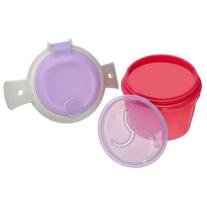 Купа за хранене без разсипване Vital Baby - 200 ml, червена