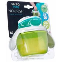 Купа за хранене без разсипване Vital Baby - Зелена