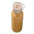Fresk: Термос от неръждаема стомана с вградена сламка 500мл - Amber gold