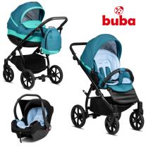 Бебешка количка Buba Zaza 3в1, 026 Sea Blue