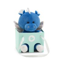 Дракон изненада Orange toys 15 см син