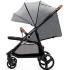 Лятна количка KinderKraft - Grande plus, сива