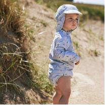 Лятна шапка тип легионер с UV 50 + защита Fresk Croco