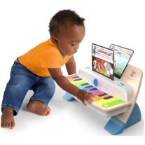 Магическо сензорно дървено пиано Hape, Baby Einstein