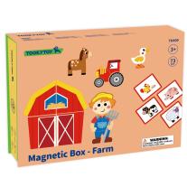 Магнитна образователна игра Tooky Toy Животните от Фермата