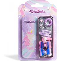 Комплект аксесоари за коса, Martinelia, Еднорог, 10 части
