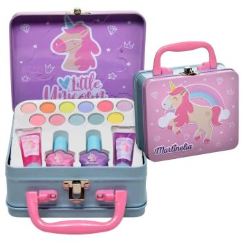 Комплект козметика в метално куфарче, Martinelia, Little Unicorn, 15 части
