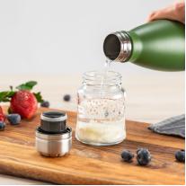 Бутилка от закалена стомана Reer , Зелена