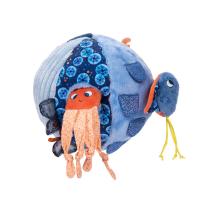 Мека бебешка играчка с активности Moulin Roty, Риба балон