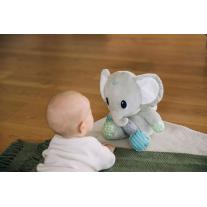 Мека играчка Freeon Free2Play - С музикална кутия и проектор, слонче