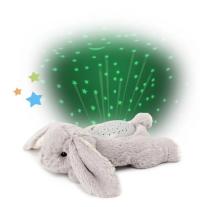 Мека играчка с проектор Cloud B - Dream Buddies, Benny Bunny
