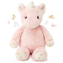 Мека играчка с успокояващи звуци Cloud B - Ella the Unicorn