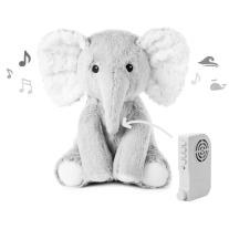 Мека играчка с успокояващи звуци Cloud B - Elliot Elephant On The Go