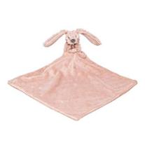 Мека играчка за гушкане с мини одеялце Happy Horse, Зайчето Richie, Old pink