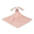 Мека играчка за гушкане с мини одеялце Happy Horse, Зайчето Richie, Old pink