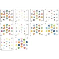 Мемо игра 10в1 Tooky Toy Ябълки