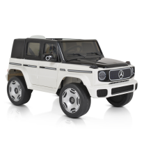 Акумулаторен джип Mercedes Benz EQG Бял