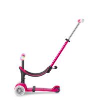 Детска тротинетка Micro Mini 2 Grow Deluxe Magic LED Pink