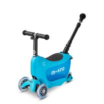 Детска тротинетка Micro Mini2Go Deluxe Plus Blue