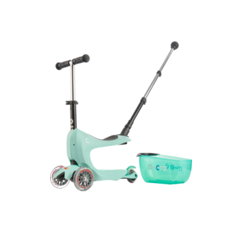 Детска тротинетка Micro Mini2Go Deluxe Plus Mint